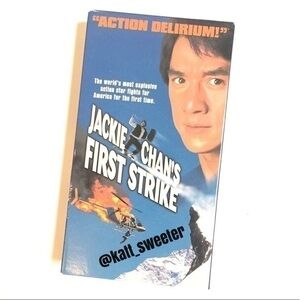 Vintage Jackie Chan’s FIRST STRIKE (1996) - VHS